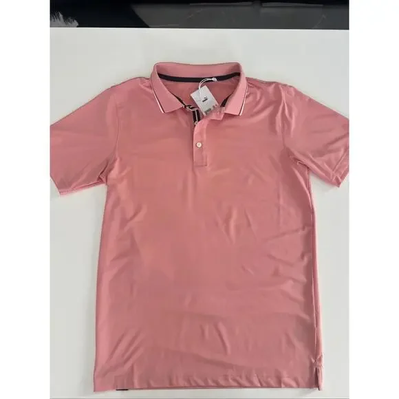 $70 Puma Mens MATTR Elevated Solid Golf Polo Pink/Rose #630059-04 Size XL - Picture 4 of 6
